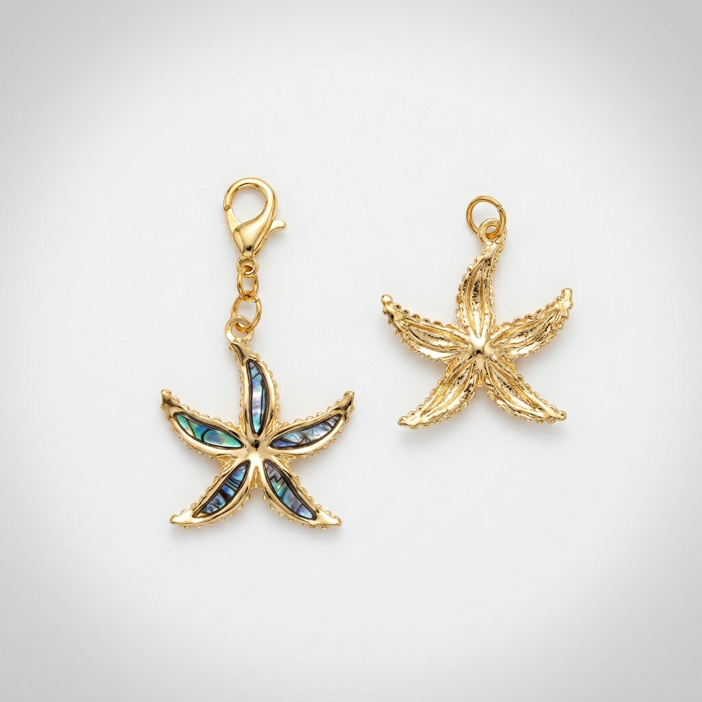 Colgante Estrella de Mar Combinada