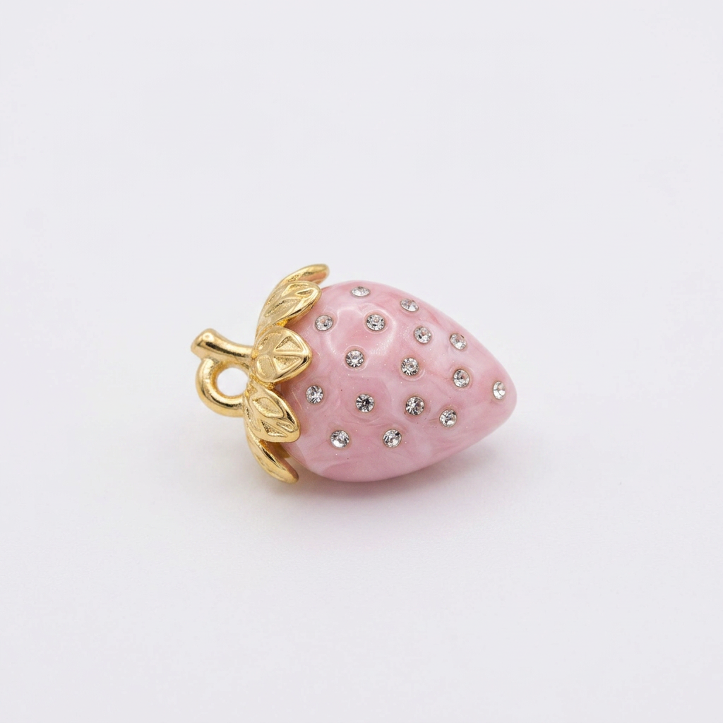Colgante Fresa Rosa