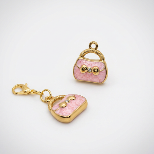 Dije Bolso Mini Rosa