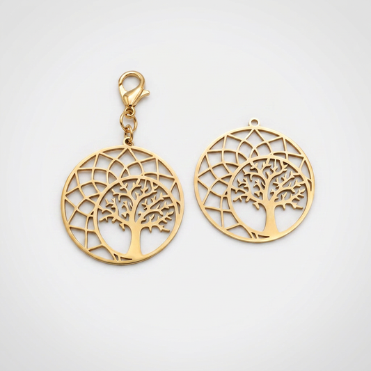 Colgante Árbol de la Vida Dorado