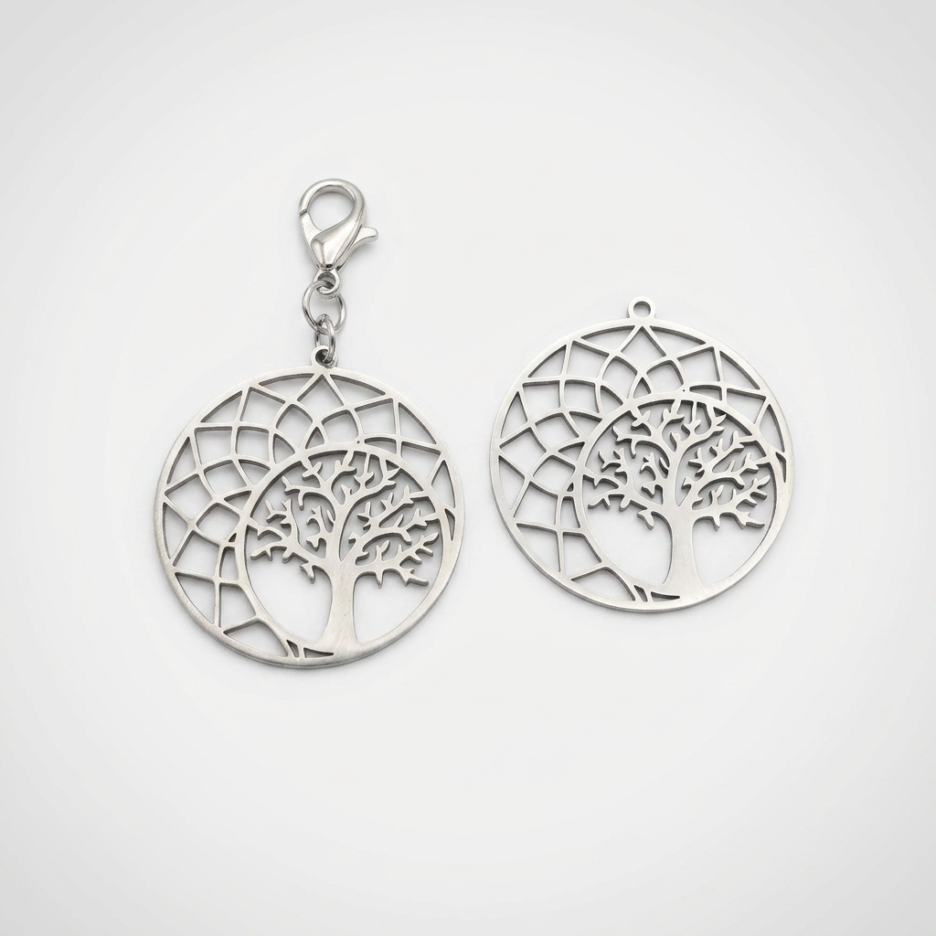 Colgante Árbol de la Vida Plateado