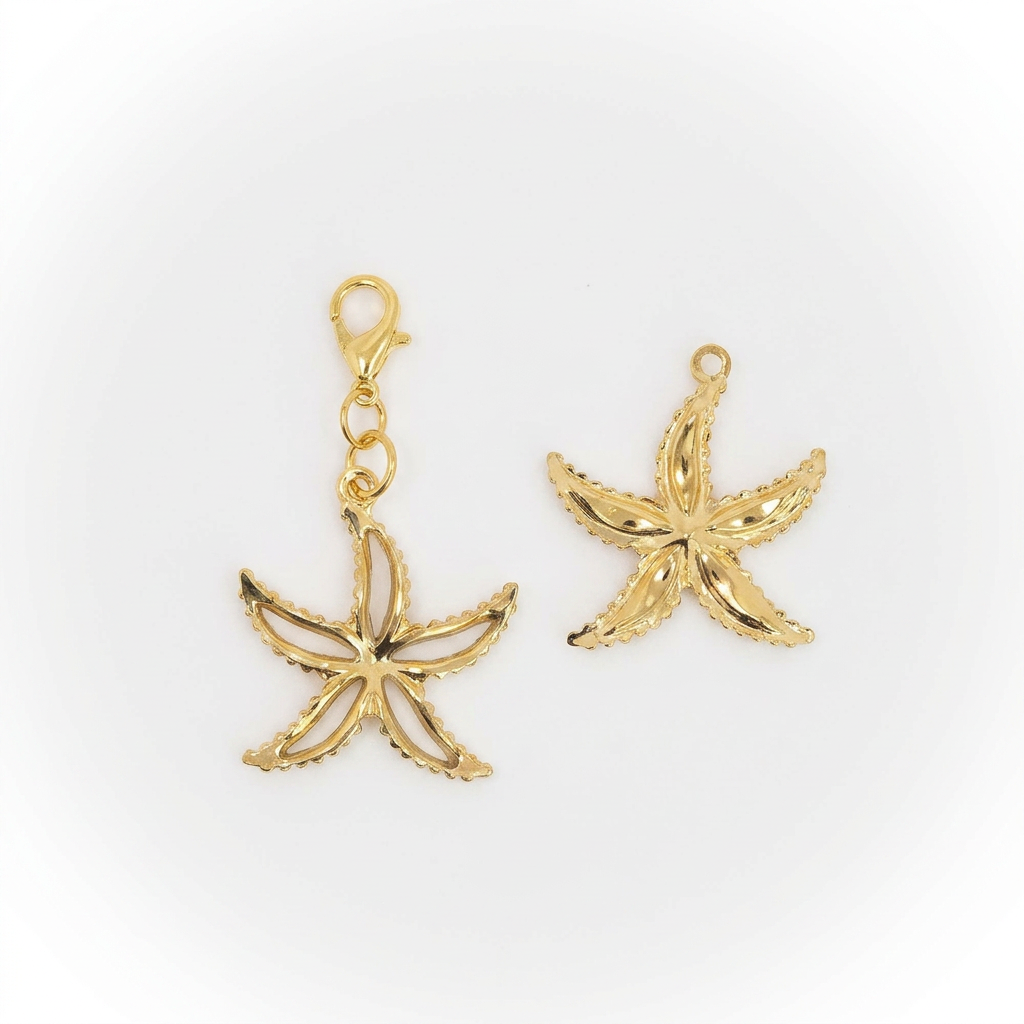 Colgante Estrella de Mar Brillo