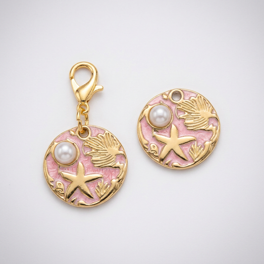 Colgante Motivos Marinos Rosa