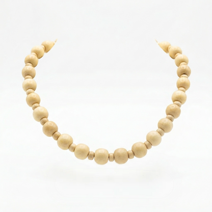 Collar Base Marfil Dorado
