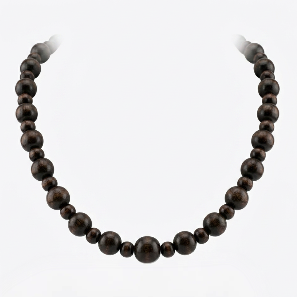 Collar Base Chocolate Dorado