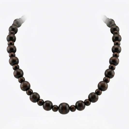 Collar Base Chocolate Dorado